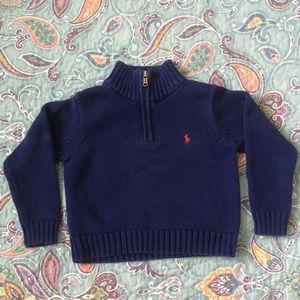 Ralph Lauren Navy Kids Sweater